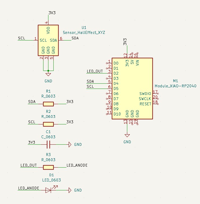 Final schematic editor view